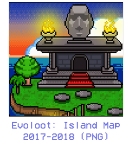 Evoloot: Island Map2017-2018 (PNG)